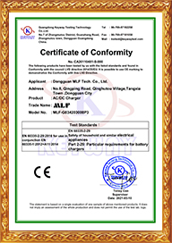 A25 series ukca EMC certificate