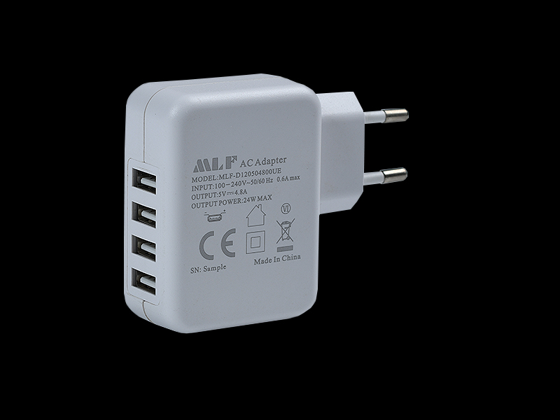 D12 5v4.8a Euro four Port USB charger