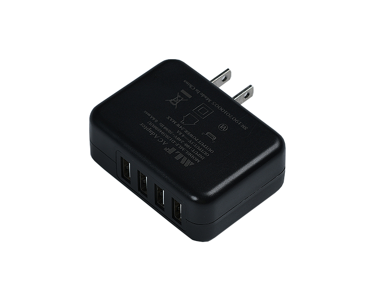 D12 5v4.8a American standard four Port USB charger