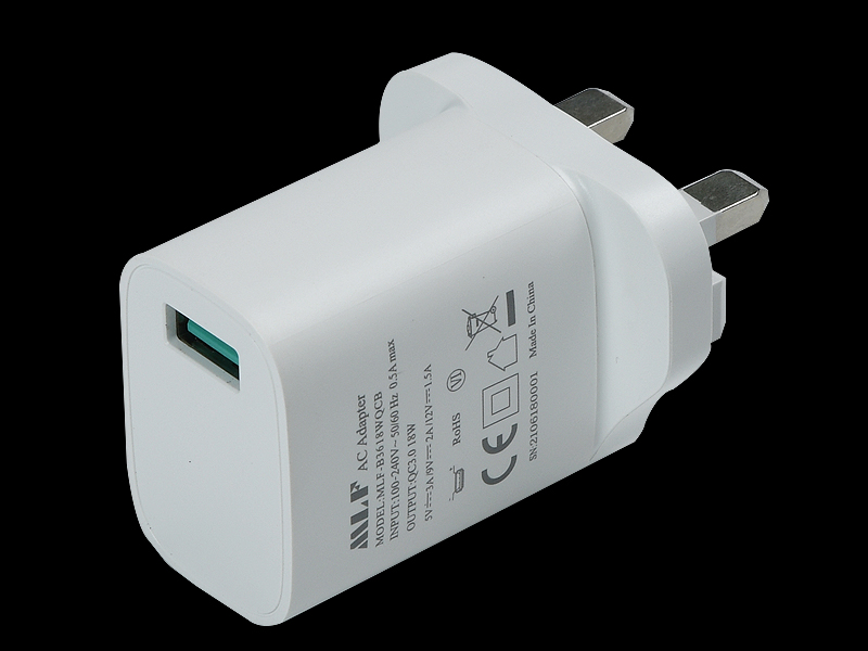 B36 QC18W charger UK plug