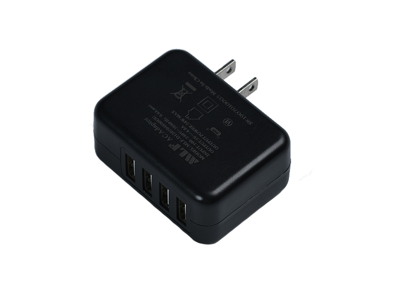 D12 5v4.8a American standard four Port USB charger