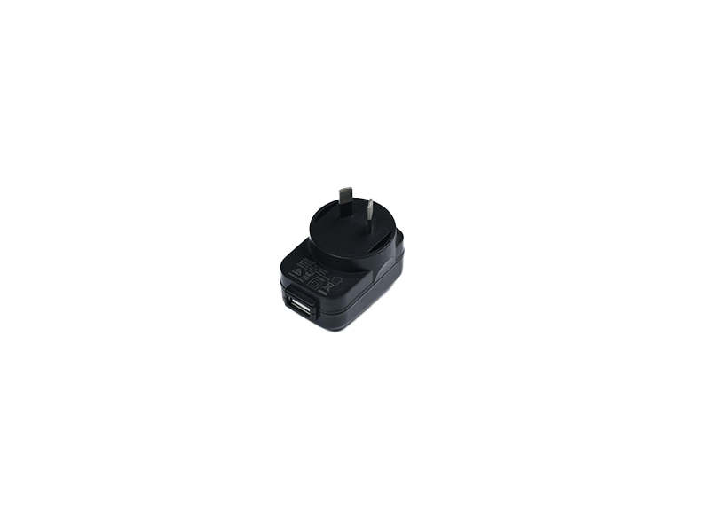 A25 10W USB澳规黑色电源适配器
